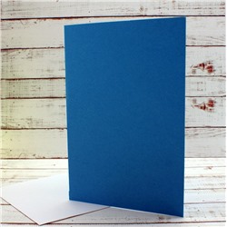 051-7804 Заготовка для открытки "Синяя" с конвертом