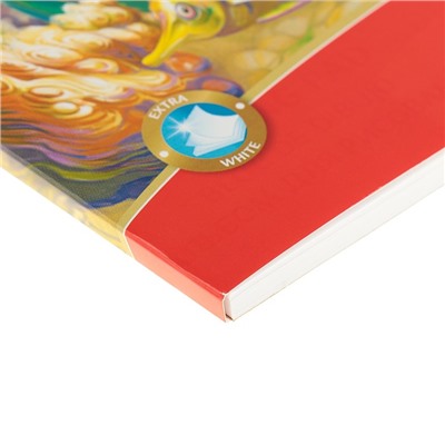 Альбом для рисования А4, 40 листов, на клею, ArtBerry "Подводный мир", обложка мелованый картон, блок 120 г/м2