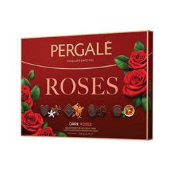 Шоколадные конфеты Пергале Розы ассорти 348 гр