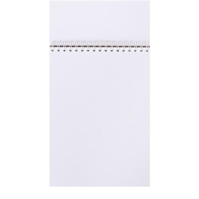 Блокнот для зарисовок А5, 20 листов на гребне SKETCHBOOK AQUARELLE LUX, жёсткая подложка, блок акварельная бумага 200 г/м2, МИКС