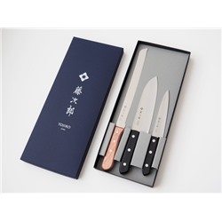Набор ножей из нержавеющей стали Tojiro First Set Of 3 TOS-01