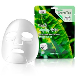 Fresh Green Tea Mask Sheet 23ml Тканевая маска для лица с экстрактом зелёного чая