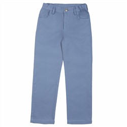 Голубые твиловые брюки 2-3