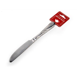 Нож столовый Салаир 2пр на блистере, 65г, 22.8см, нерж. сталь