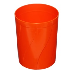 Подставка-стакан для канцелярии оранжевый