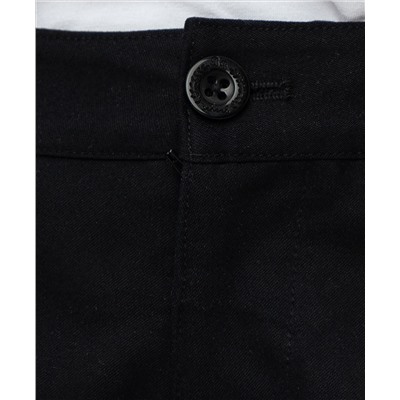 Черные твиловые брюки