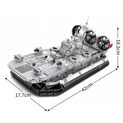 Конструктор Судно на воздушной подушке 1440 дет. 105807, 105807