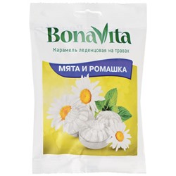 Карамель леденцовая Bona Vita "Мята и ромашка" на травах 60 гр.