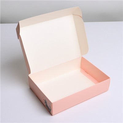 Коробка складная «Лапки», 21 × 15 × 5 см