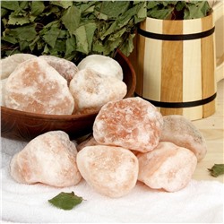 Гималайская розовая соль "Добропаровъ", галька, 50-120мм, 2 кг