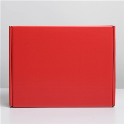 Коробка складная «Красная», 27 х 21 х 9 см
