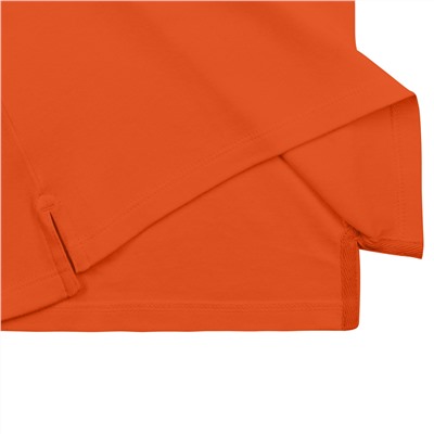 Оранжевое поло с коротким рукавом 2-3