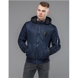 Куртка бомбер Braggart "Youth" универсальная темно-синяя модель 10790