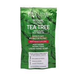 *Eveline Botanic Expert Увлажняющее жидкое мыло антибактериальное с чайного дерева 3 в 1 75 мл