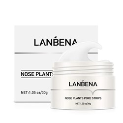 Очищающая маска от чёрных точек Lanbena Nose Plants Pore Strips 30g