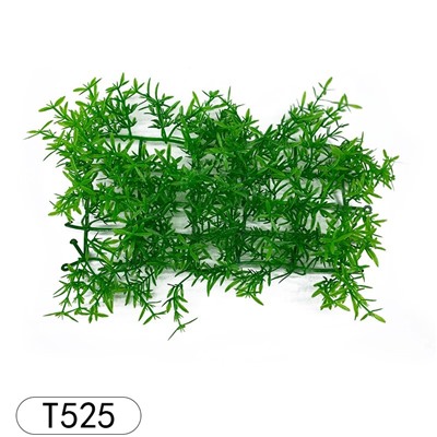 Искусственное растение для аквагрунта в виде коврика, 23х12х5 см