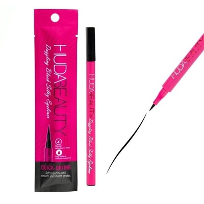 Подводка- фломастер Huda Beauty Dazzling Black Silky Eyeliner