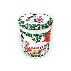 Кекс Рождественский Panettone VALENTINO с изюмом и цукатами жесть 1000гр