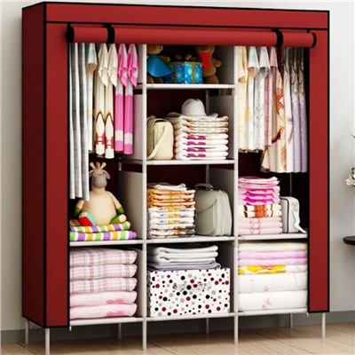 Складной каркасный тканевый шкаф Storage Wardrobe