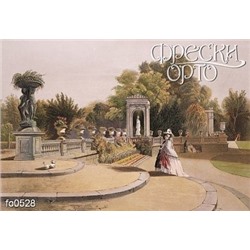 Фотофреска Прогулка в парке fo0528