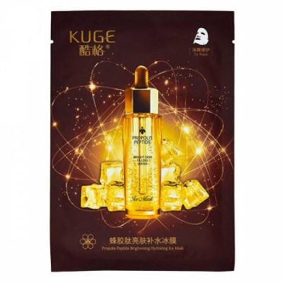 Тканевая маска для лица Kuge Propolis Peptide Ice Mask 1 шт оптом