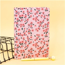Блокнот(A5) "Summer flowers", pink