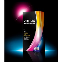 Презервативы VITALIS premium №12 Color & flavor 4135VP