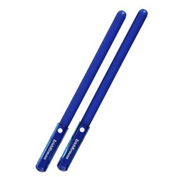 Erich Krause Ручки гелевые синие "G-софт", 2шт, корпус "софт тач", тонкий након.0,38мм