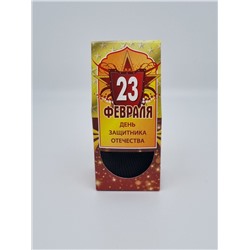 Носки чёрные «23 Февраля»