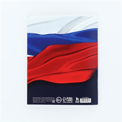 Дневник школьный для 1-11 класса, в мягкой обложке, 40 л. «Российский флаг»