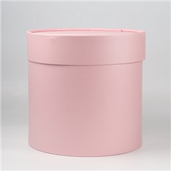 Шляпная коробка розовая 16х16 Boxland