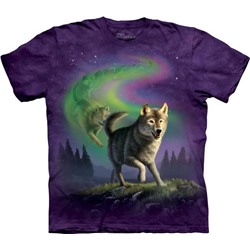 3д футболка с волчонком