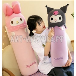 Мягкая игрушка обнимашка аниме Куроми Kuromi Melody 100 см (фиолетовый) QY007-3, QY007-3