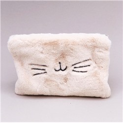 Косметичка "Fluffy cat", white