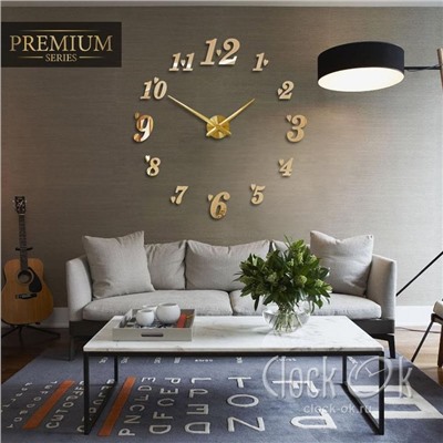 Настенные 3D часы Love Time Premium