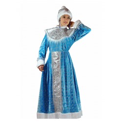 Карнавальный костюм Снегурочка в платье