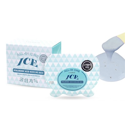 Ice Hyaluronic All-in One Modeling Mask 26g Моделирующая альгинатная маска  с гиалуроновой