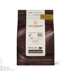 Шоколад темный Callebaut 54,5% 2,5 кг.