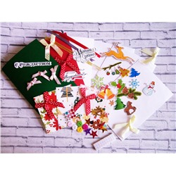 036-5502 Набор для изготовления 3 открыток "С Рождеством"