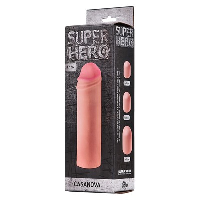 Фаллоудлинитель SUPER HERO Casanova 7001-09lola