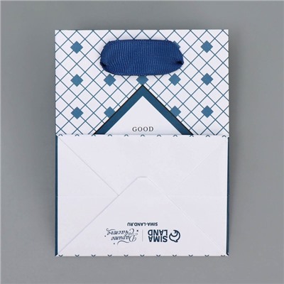 Пакет ламинированный «Мужской», 9 × 12 × 6,5 см