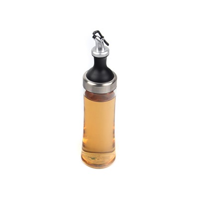 Бутылка 650мл для масла, уксуса с дозатором, стекло, пластик, SP-582