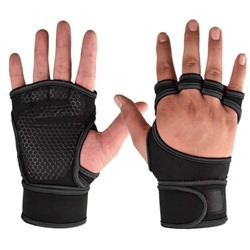 Нескользящие перчатки для занятий тяжелой атлетикой оптом