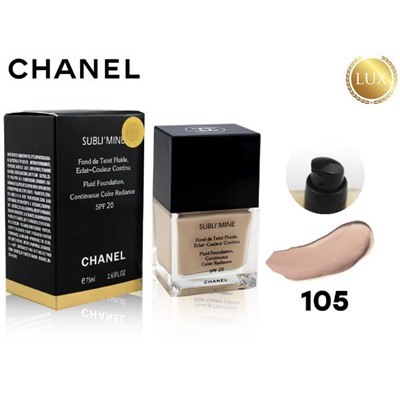 Тональный крем Chanel Subli'Mine Fond de Teint Fluide SPF20 (105)