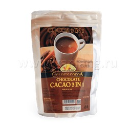 HUCAFOOD - Cocoa - Какао-порошок растворимый 3in1 (зип-пакет) 500г
