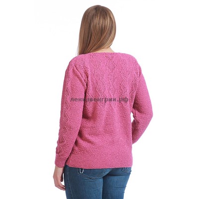 Пуловер ПБ4-022 Размер |52-54| "Листик"