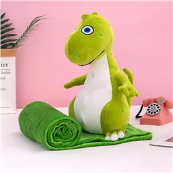 Подушка-одеяло динозавр