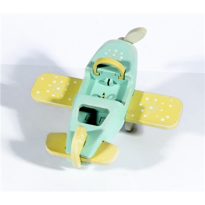 Елочная игрушка - Самолет Моноплан 56GG64-25804