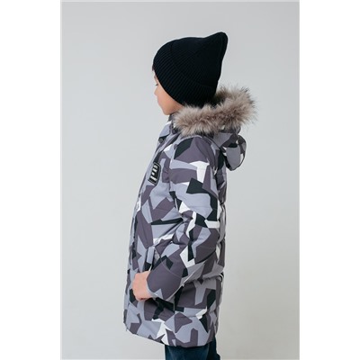 Куртка зимняя для мальчика Crockid ВК 36064/н/1 ГР