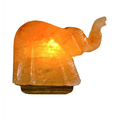 Солевая лампа Слон Himalayan Salt lamp Elephant Shape